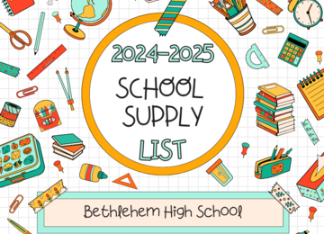 Read More - 2024-2025 School Supply List